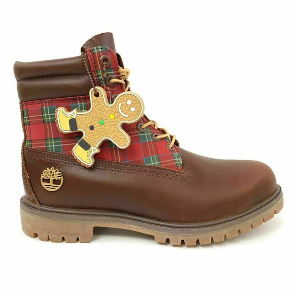 Timberland Women's Premium Brown Leather Boots A1U68 SIZE : 9.5 - Picture 1 of 11